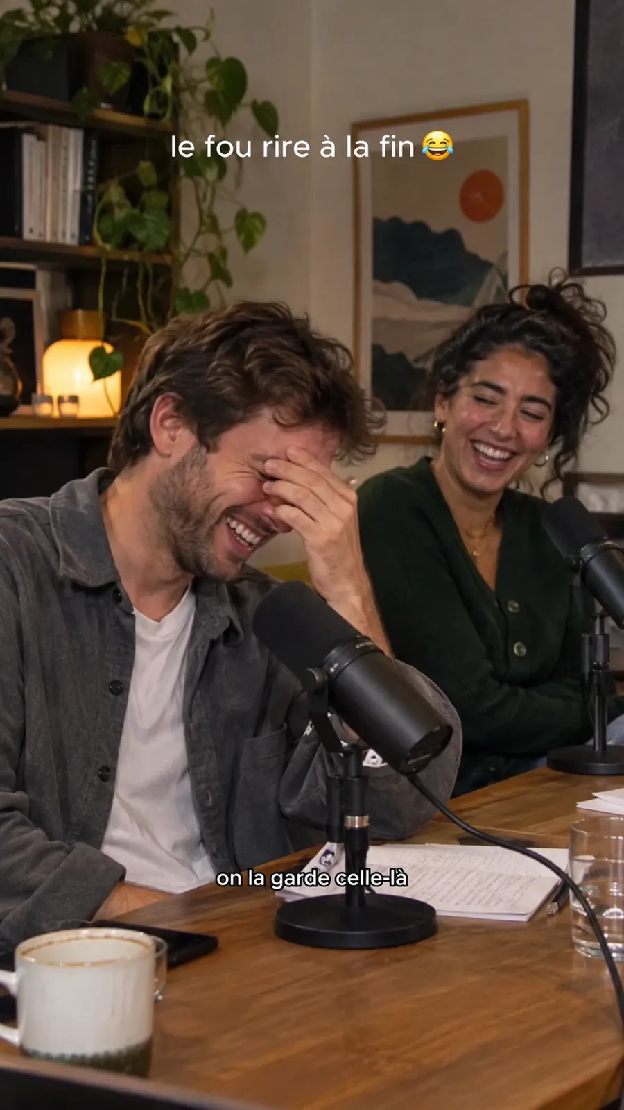 Exemple de clip vertical : Le fou rire de l'épisode